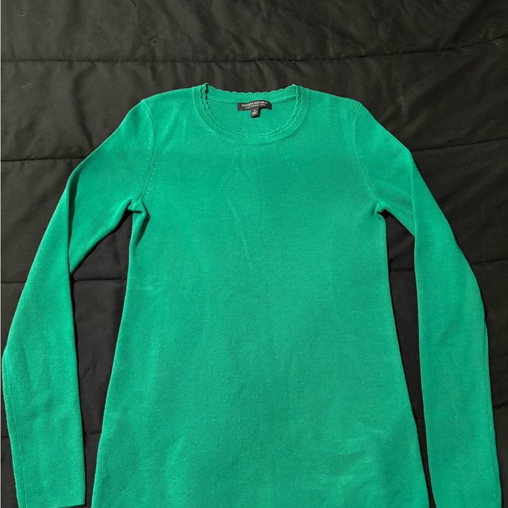 Banana Republic Green Sweater